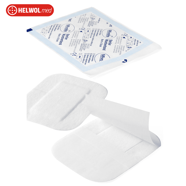 Nonwoven island dressing 