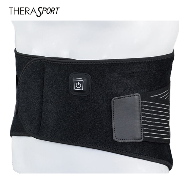 Velvet Graphene heating Waist Support for waist trimmer