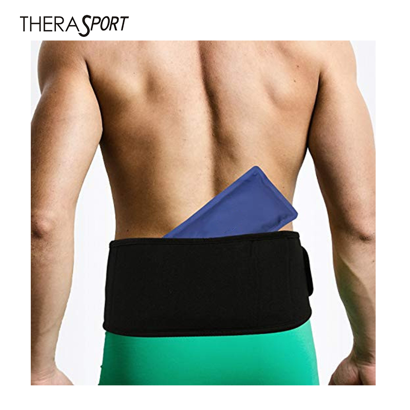 Back and Waist Hot and Cold Gel Pad Therapy Wrap