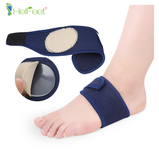 Flat Orthotic Plantar Fasciitis Arch Support Gel Cushions Pad