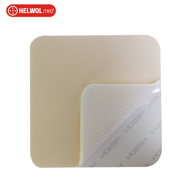 Silicone Foam Dressing Without Border