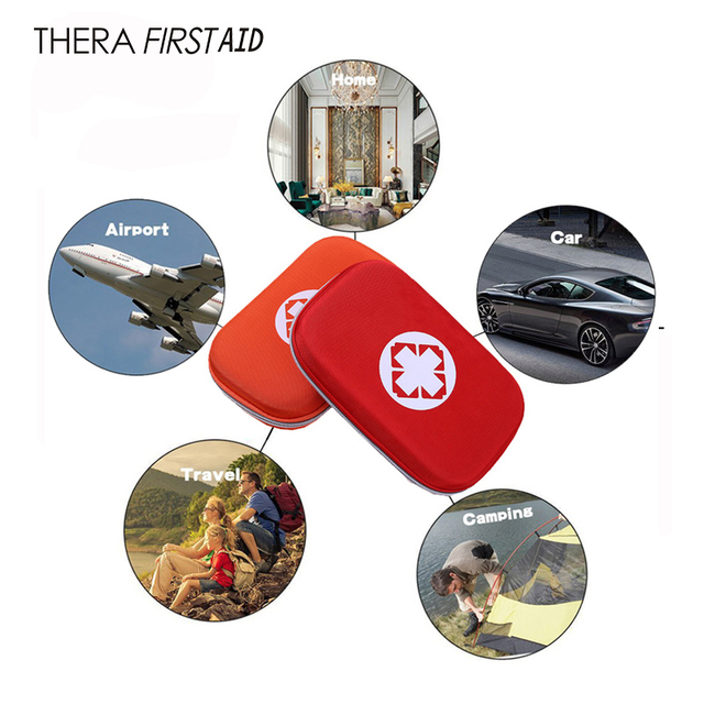 Outdoor travel health care first aid kit for emergency