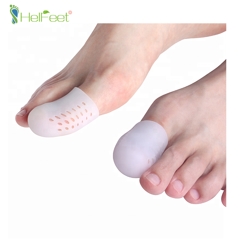 Silicone gel toe cover protector cap