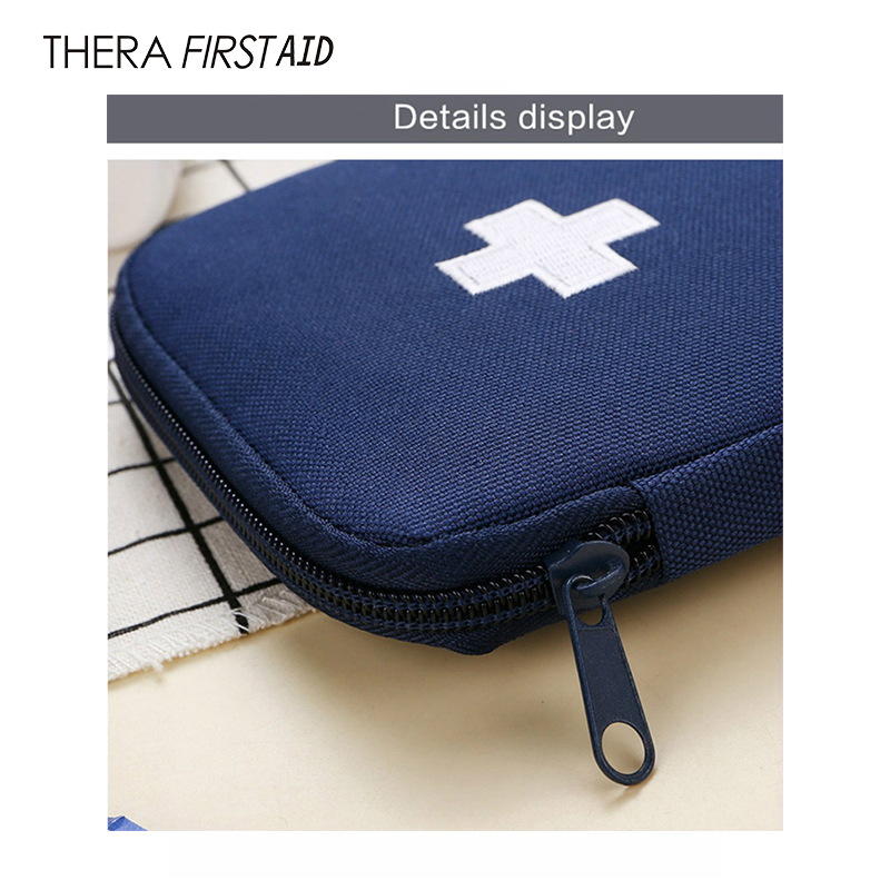 Portable survival first aid medical kit bag