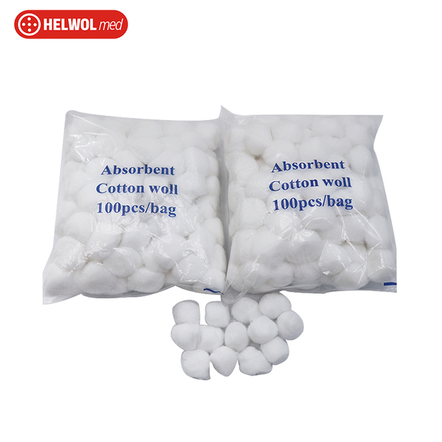 Absorbent Disposable Organic Cotton Balls
