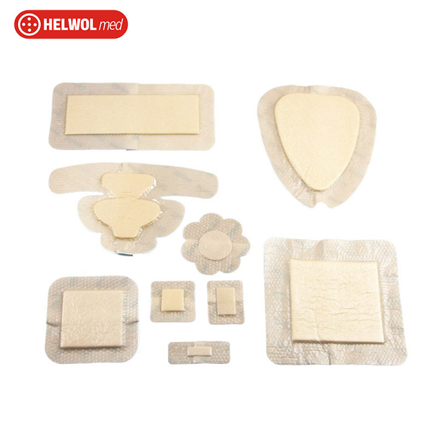 Silicone Foam Dressing With Border