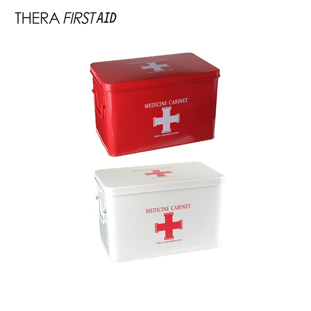 Tin Metal Multi-Usage First Aid Kits
