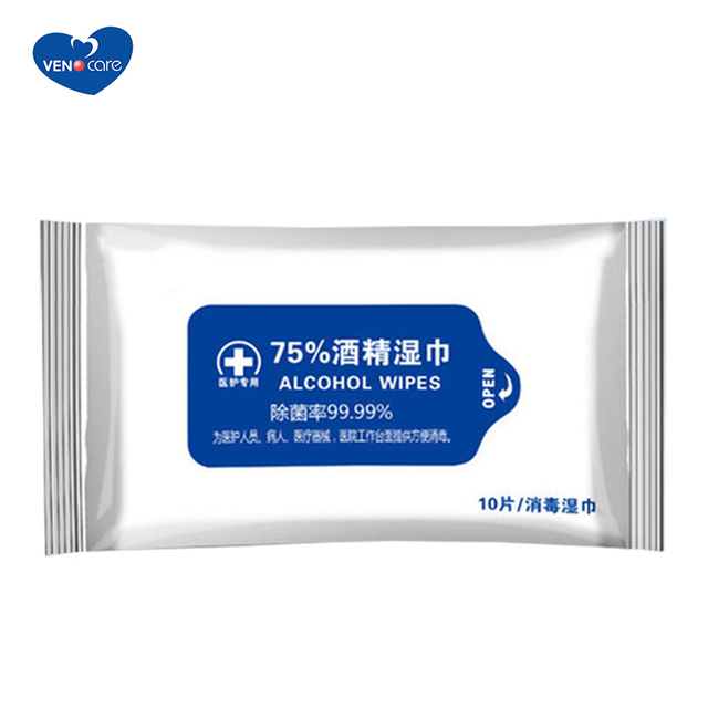 Alcohol wet wipes 75% alcohol wipes 
