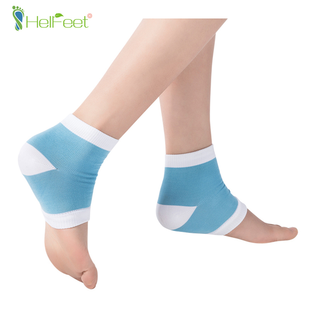 Moisture gel socks for feet spa