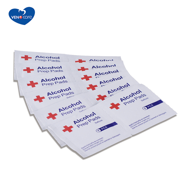 Medical sterile alcohol prep pad
