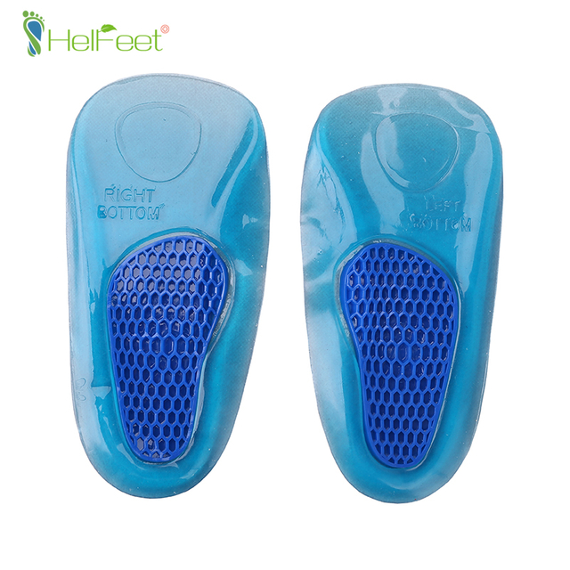 Gel heel support cushion insole
